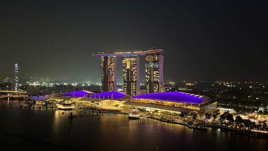 VUE餐廳可以欣賞到新加坡濱海灣和金融中心絕美的夜景！非常推