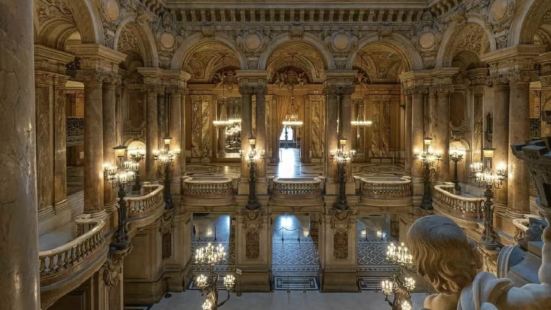 The Palais Garnier, an archite