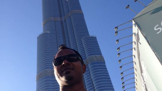 Visiting the Burj Khalifa is a