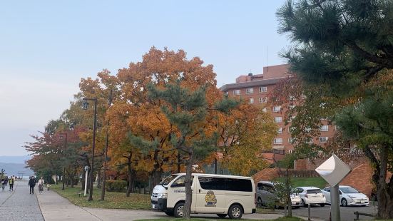 秋天到日本賞楓季節，到處見到紅葉🍁十月份到洞爺湖還有可以觀