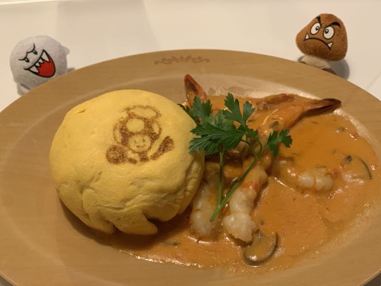 キノピオ定食 UNDER WORLD 本人サイン付き 極美品 キノピオ・カフェのおすすめメニュー・口コミ・営業情報（大阪湾-大阪