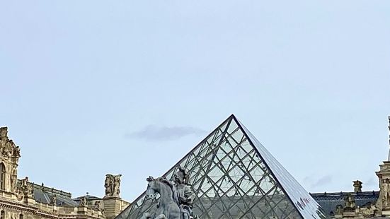 Visiting the Louvre Museum was