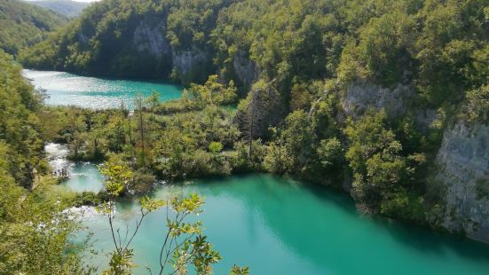 Plitvice National Park has man