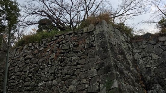 舞鶴公園の中にある歴史的価値の高い城址。天守などは残ってない