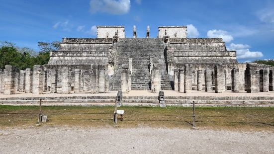 The Mayan temples here are pre