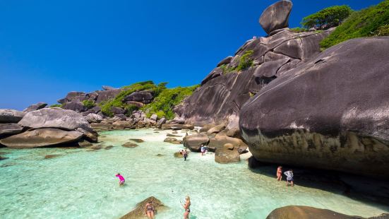The Similan Islands is an arch