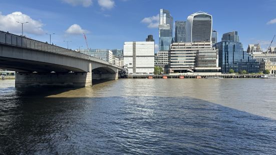 Visiting the River Thames was 