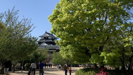 城山という山の上にある1602年に建てられたお城です。天守閣