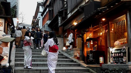 Beautiful townscape in Kyoto, 