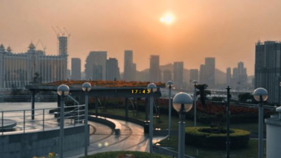 這是我想來做運動的地方，尤其是下午，可以欣賞日落美景