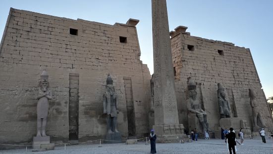 Luxor temple has a rich histor