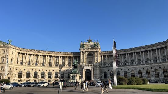 Hofburg Palace in Vienna Austr