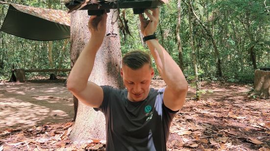 Cu Chi Tunnels are located aro