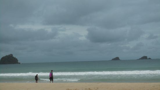 Nacpan beach is ideal for surf