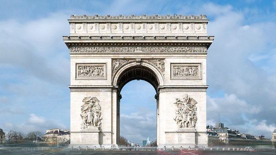 Visiting the Arc de Triomphe d