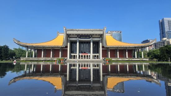 A memorial hall im dedication