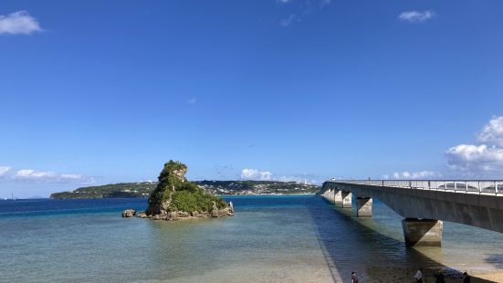 一度来ようと思っていたのでこれてよかったです。角島のように長