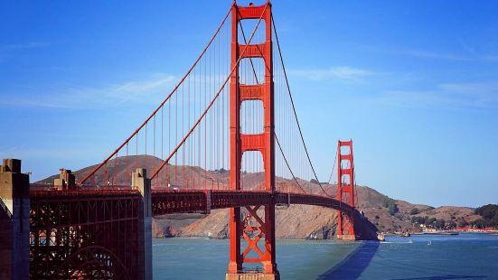 The Golden Gate Bridge is a su