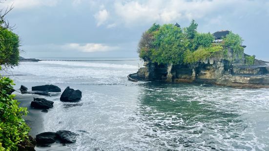 Bali Tanah Lot temple is an ic