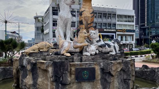 The statue iconic of Kuching C