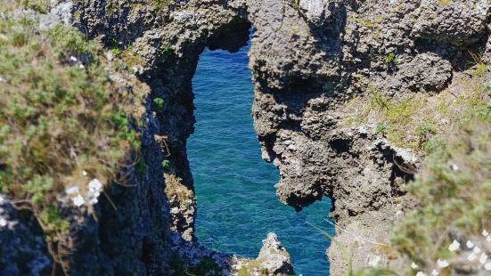 Cape Manzamo in Okinawa is a s