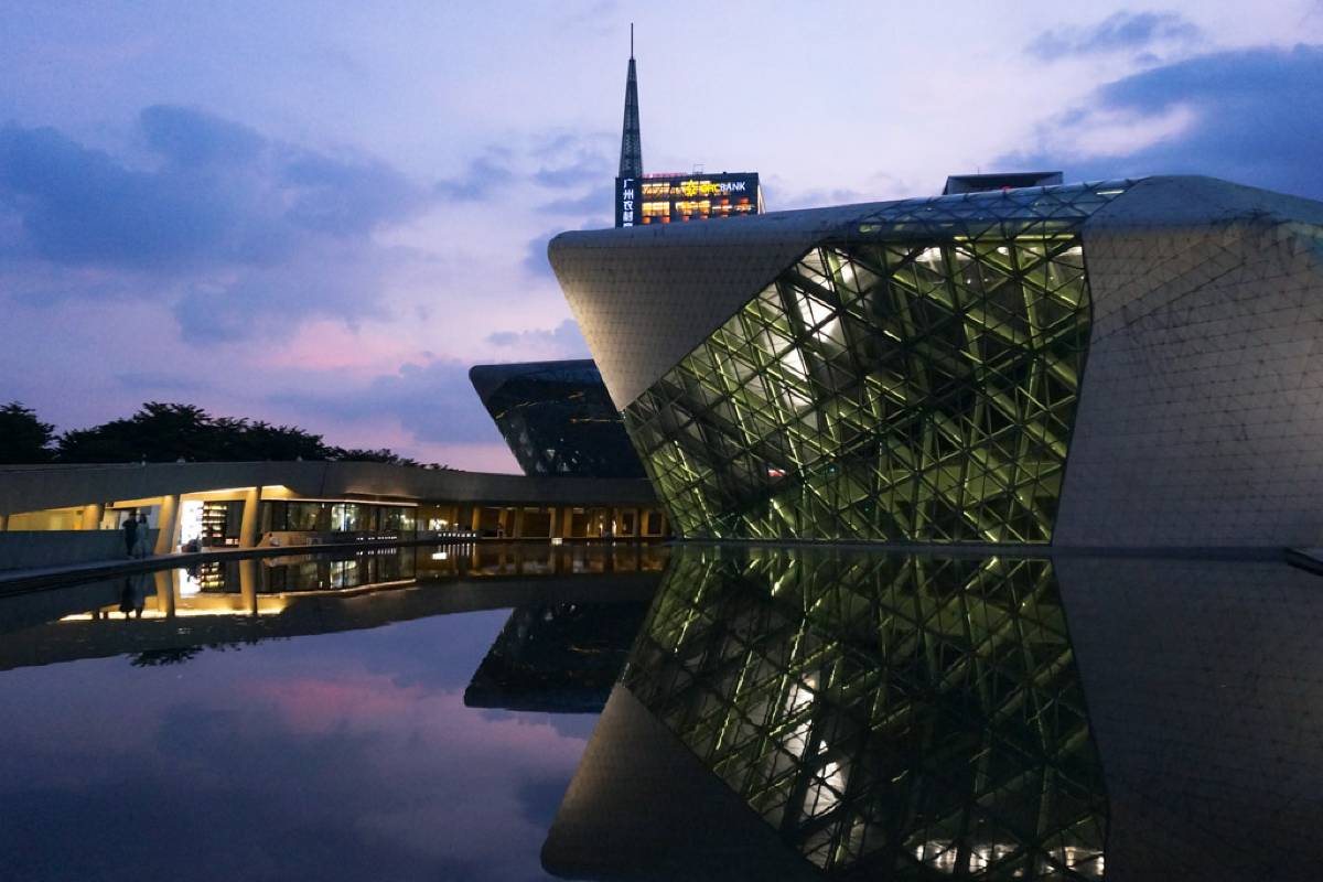 廣州大劇院 | 外部倒影（經典機位）