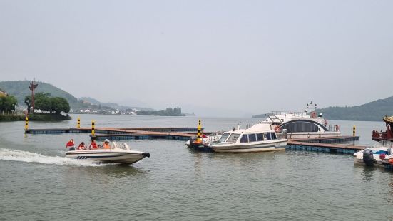 Dongqian Lake is a lake in Nin