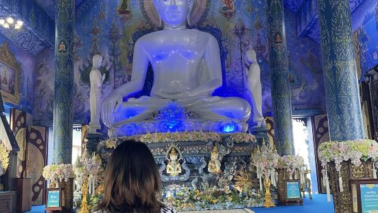 Blue Temple in Chiang Rai, Tha