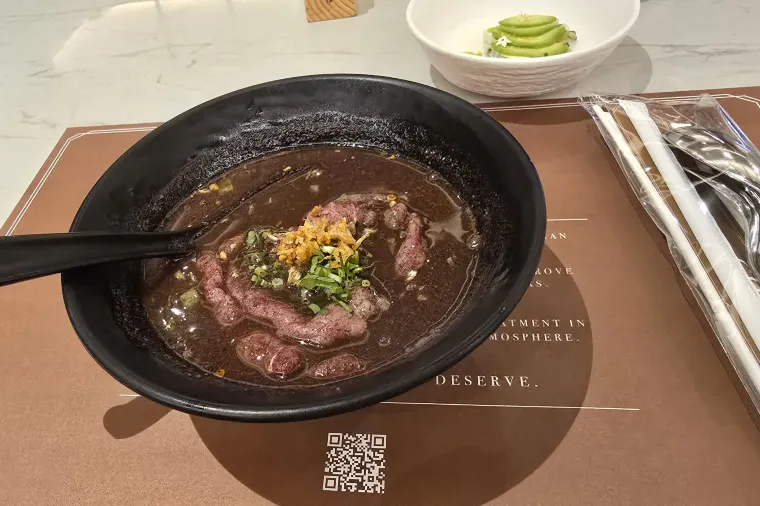 บุฟเฟ่ต์ Copper Beyond | บะหมี่เนื้อวากิว