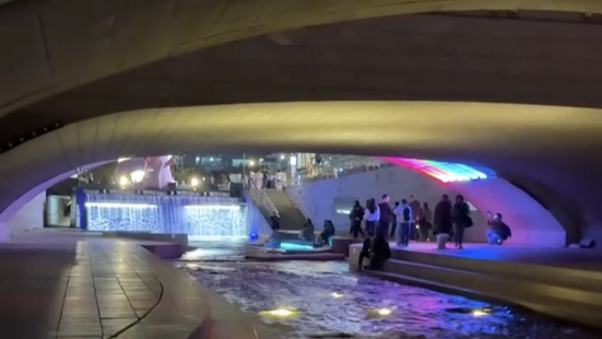 Cheonggyecheon in Seoul is a b