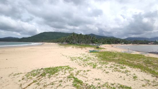 beautiful beach with crystal c