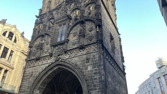 The Powder Tower in the day an