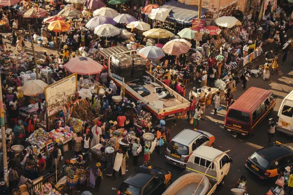 Makola Market, Accra. Source: Photo by Erin Johnson / Flickr.