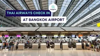 Check In at Bangkok Suvarnabhumi Airport