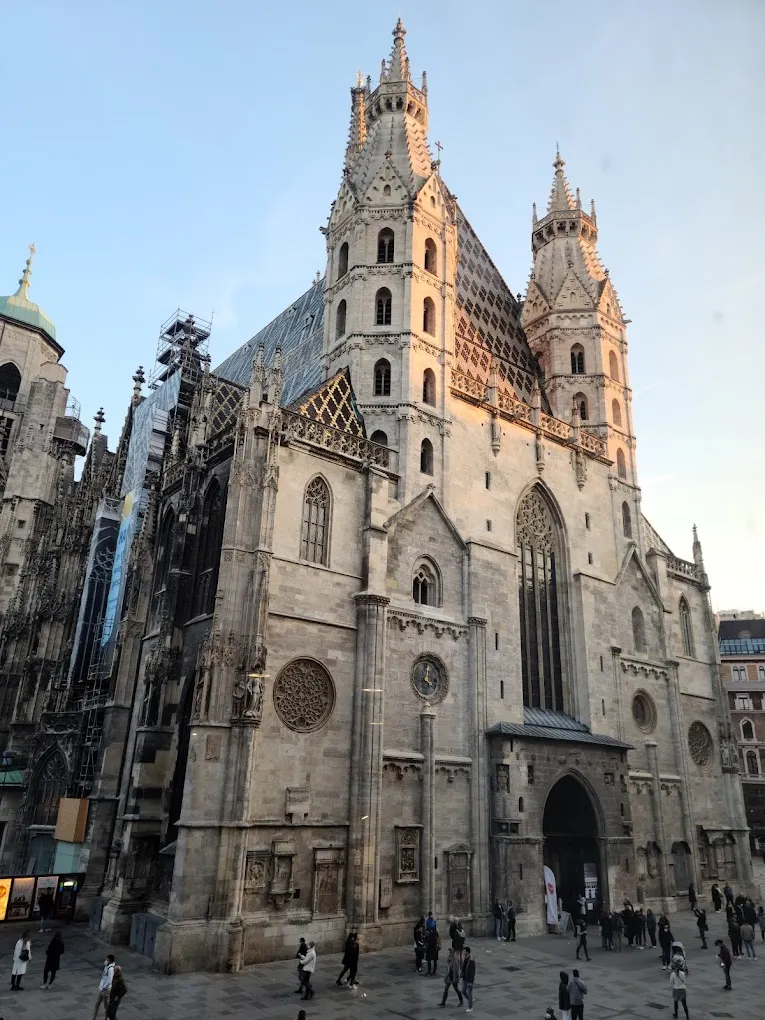 St. Stephen's Cathedral near Vienna Operahouse