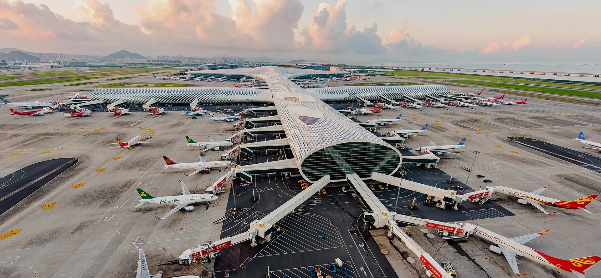 Shenzhen Bao'an International Airport. Source: Photo by Imaginechina / scmp.com.