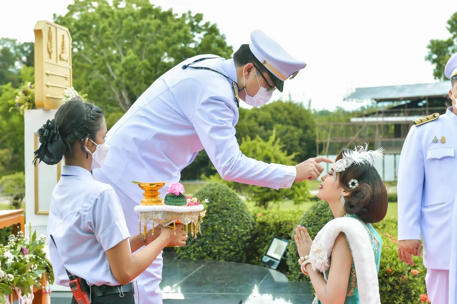 พิธีอัญเชิญตราพระราชลัญจกรและตราศักดิเดชน์ - จ.จันทบุรี (แหล่งที่มาของภาพ: pr.rbru)
