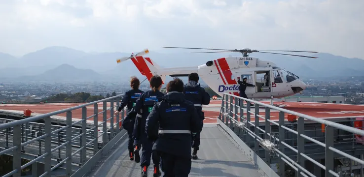香川県｜高松市｜香川大学｜ヘリポート
