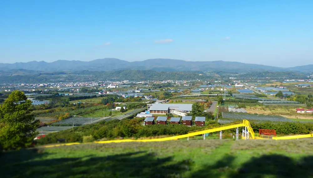 仁木原町, 農村公園フルーツパークにき展望台