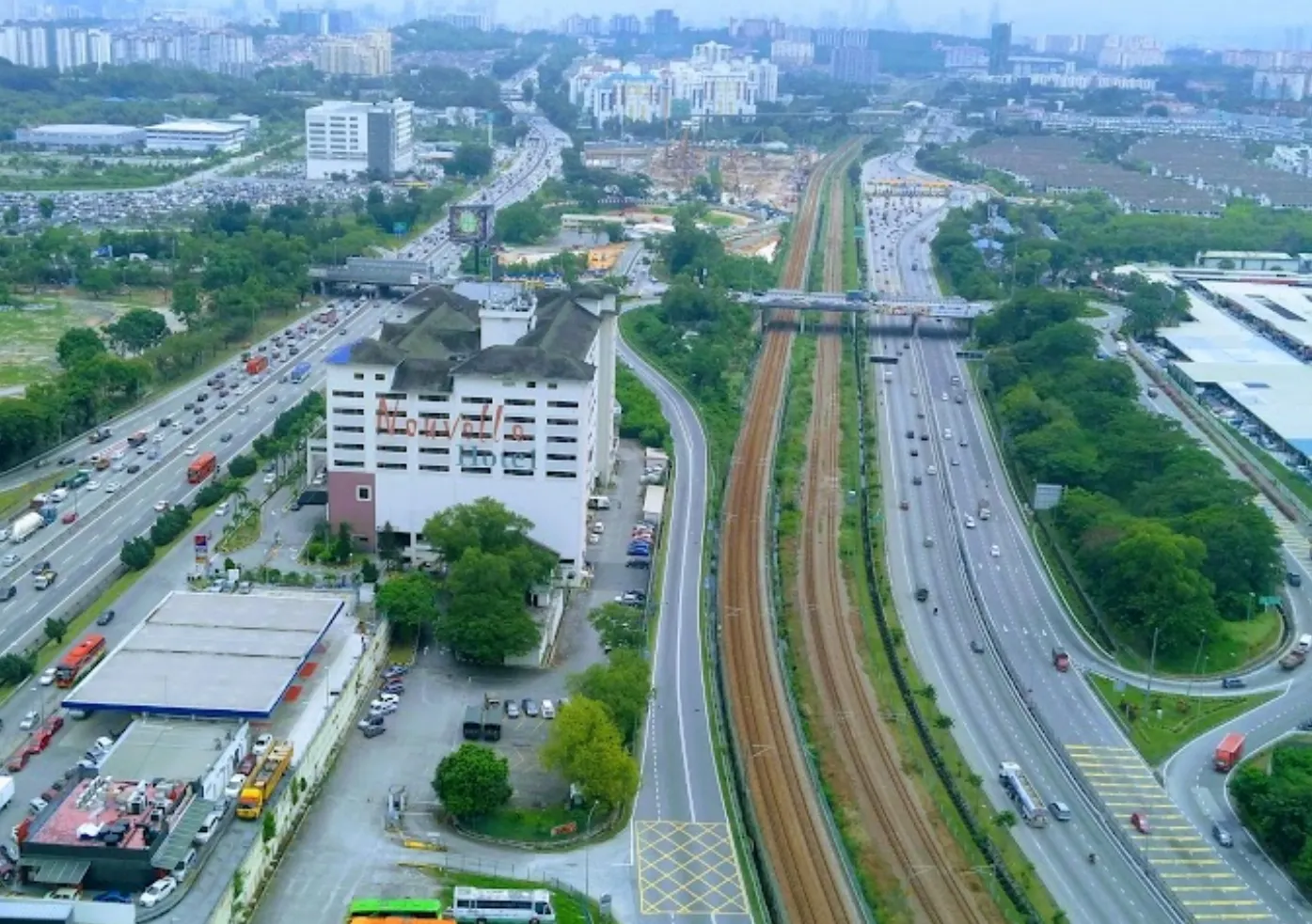 沙登市區風光