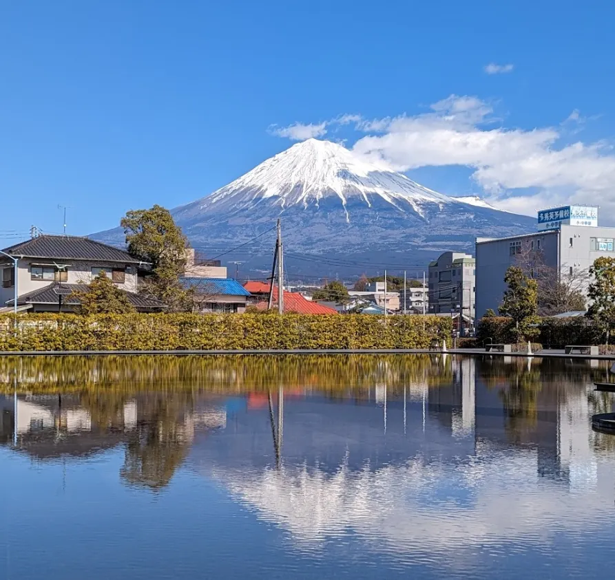 御殿場市附近的富士山