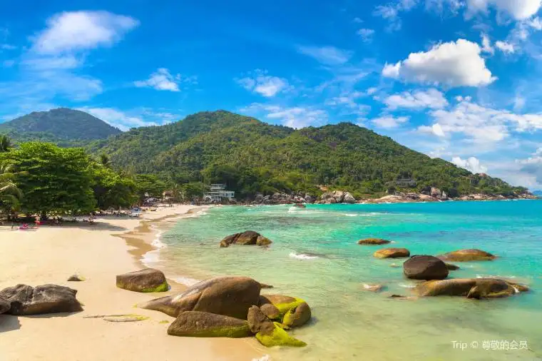 Chaweng beach in Koh Samui, a top location for Songkran celebrations