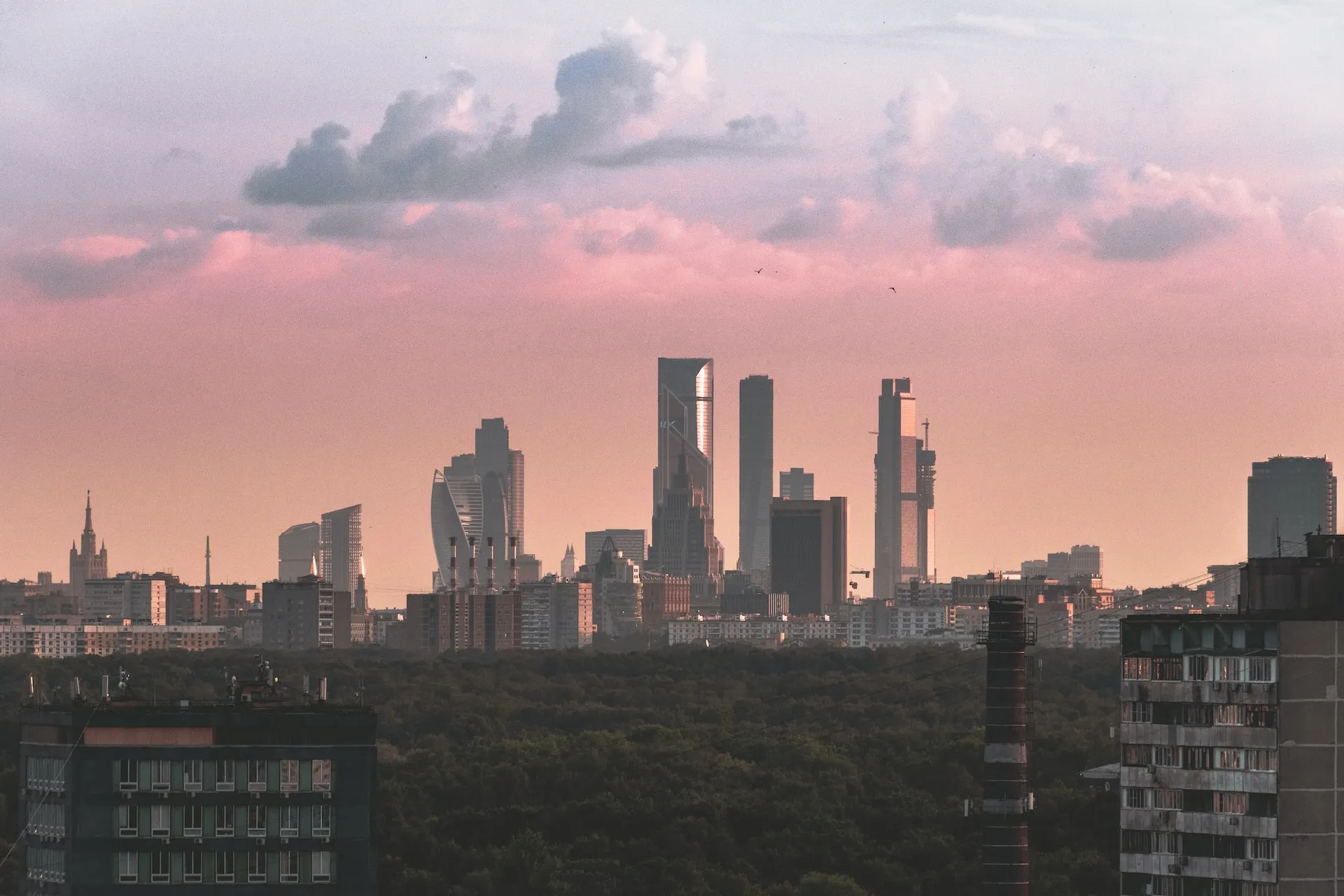 Skyline in Moscow, Source: Photo by Nikita Ermilov on Unsplash