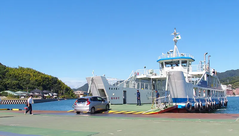 上島町,生名フェリー,広島空港