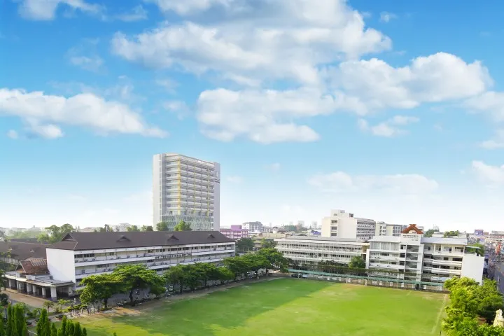 ภาพรวมมหาวิทยาลัยราชภัฏเชียงใหม่ - จ.เชียงใหม่ (แหล่งที่มาของภาพ: cmru)