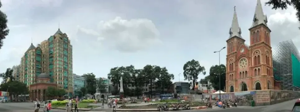 西貢日本街位於胡志明市東面。