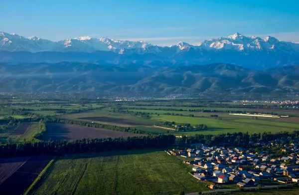 Natural landscape of Almaty. Source: Photo by Alexander Serzhantov on Unsplash