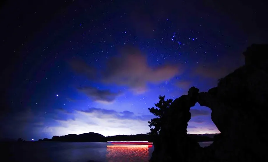 西ノ島, 夜景