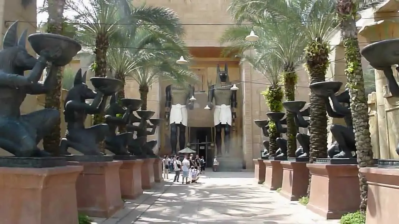 Universal Studios Singapore Map Ancient Egypt