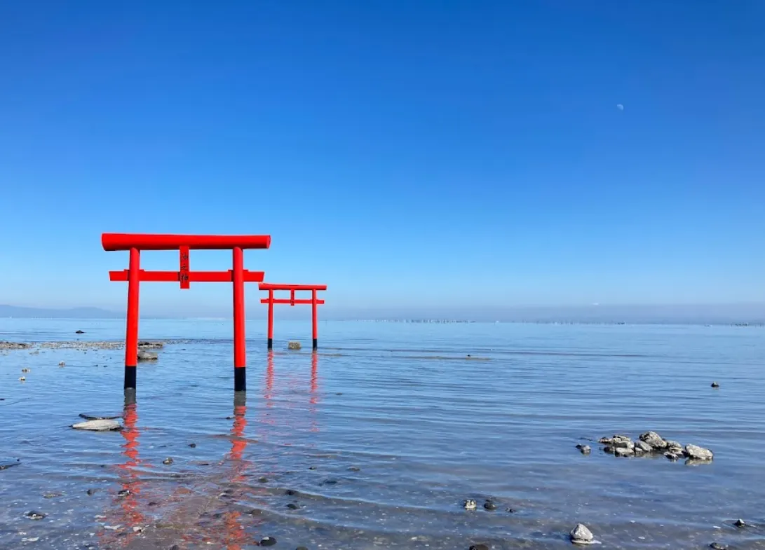 嬉野市大魚神社的海中鳥居